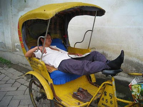 Bicikl Taxi Nanjing China