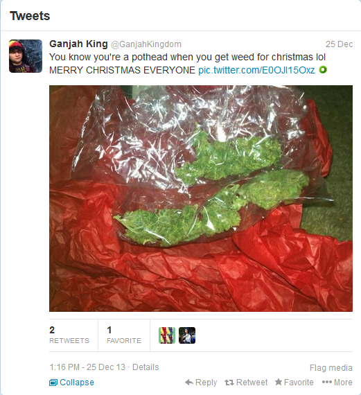 Some People Want Just Weed For Christmas