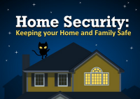 Keeping your Home & Family Safe with a Home Security System [Infographic]