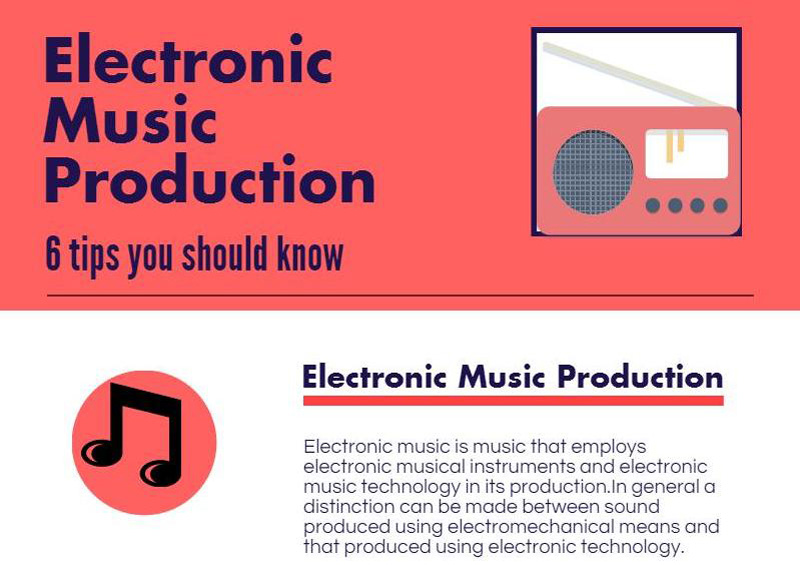 You are currently viewing 6 Electronic music production tips you should know [Infographic]